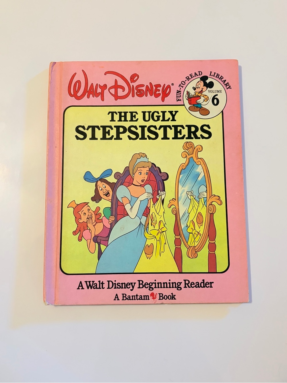 Walt Disney Vintage Book Hardcover The Ugly Stepsisters Kids Children